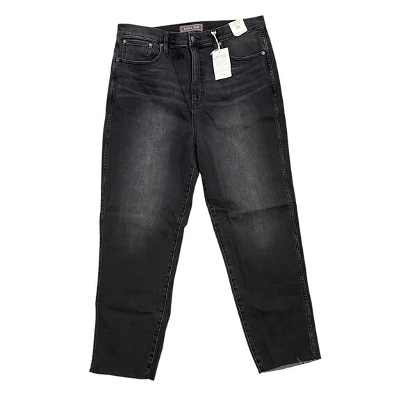 NWT J. Crew Point Sur Shoreditch Straight Leg Jean in Soft Charcoal Wash, 32 - Picture 1 of 12